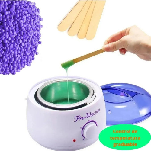 Combo Olla De Cera Depilatoria + Cera